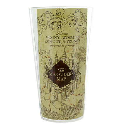 Paladone Harry Potter The Marauder's Map Glass