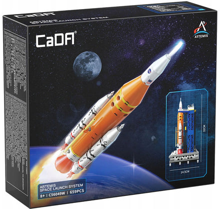 Cada Nasa Artemis Sls Rocket - 659pcs