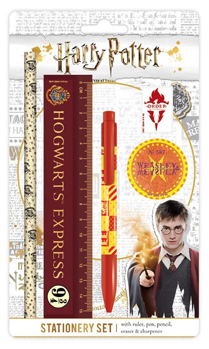 Set de papelería de Harry Potter