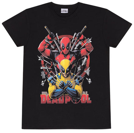 Camiseta Marvel Deadpool & Wolverine Weapons XL