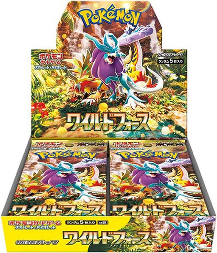 Caja de sobres Pokémon Wild Force Jpn 30 sobres