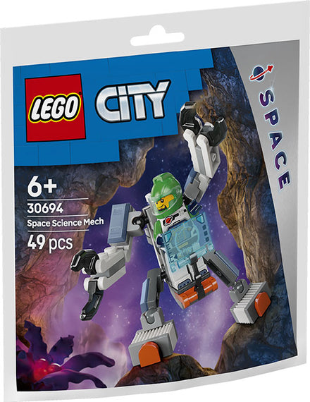 30694 Polybag City Mech Scientifico Spaziale