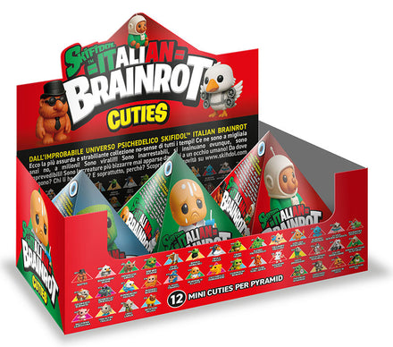 Skifidol Brainrot Cuties Pirámide 1ud Surtido
