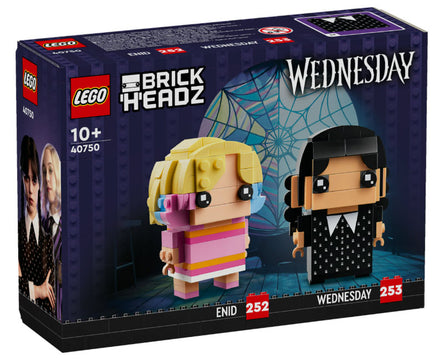 40750 Brickheadz Miércoles y Enid Raro