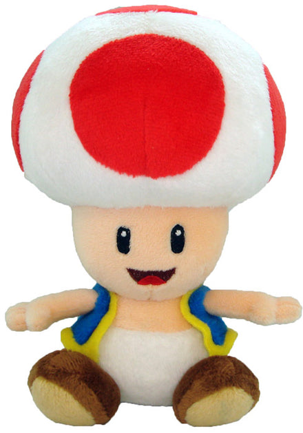 Peluche Super Mario Bros 17cm Toad