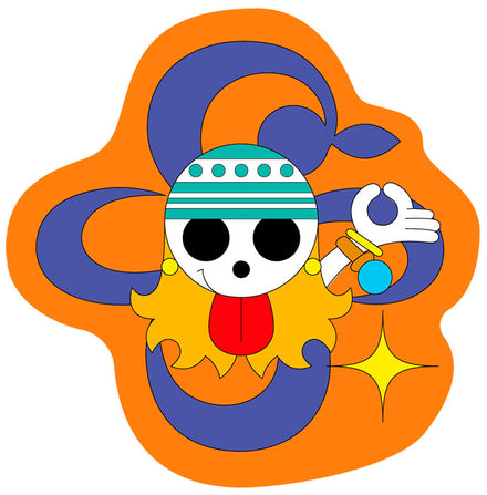 Cuscino One Piece Logo Om 3d