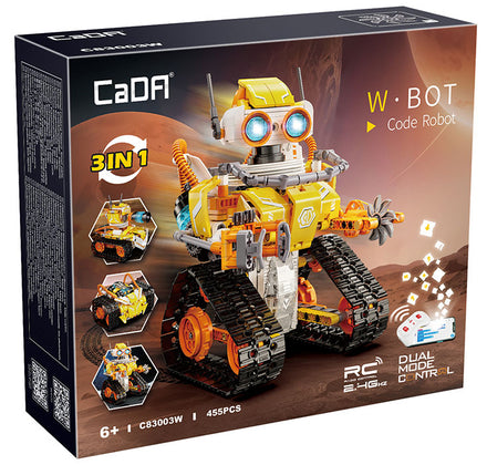 Cada W - Bot Code Robot 3in1 - 455pcs