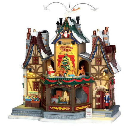 55026 Lemax Holiday Hamlet Christmas + 4.5v Adaptor