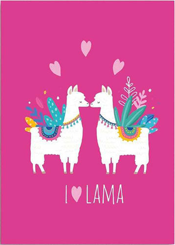 Manta de forro polar I Love Lama