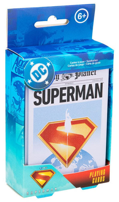 Naipes de Póker en Lata de Superman Paladone