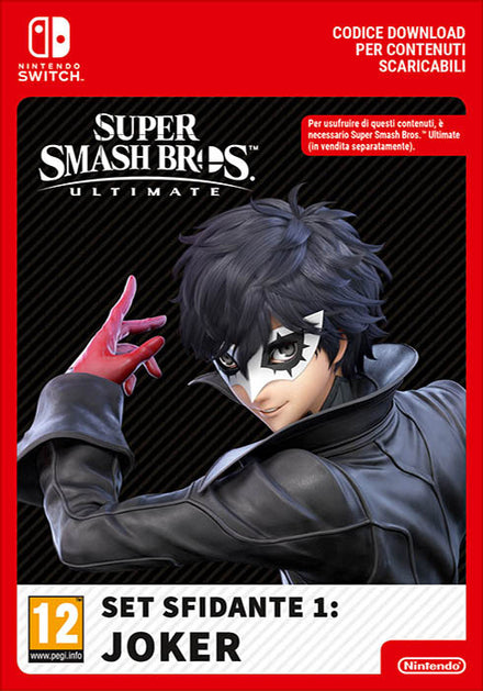 Super Smash Bros. Ultimate Joker Challenger Pack DLC Switch