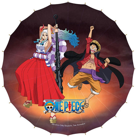 Ombrello Parasole Wagasa One Piece Monkey D.luffy & Yamato