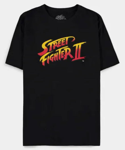T - Shirt Street Fighter Ii Logo L