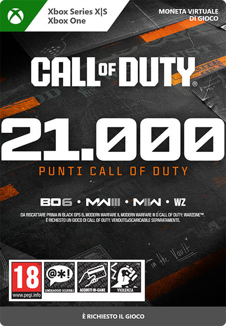Call Of Duty - Pin de 21.000 Puntos