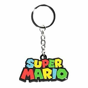 Llavero 3D con el logo de Super Mario
