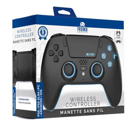 Freaks Ps5 Controller Wireless Black Led