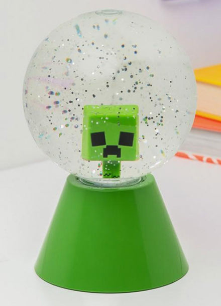 Paladone Lampada Minecraft Creeper Glitter Ball