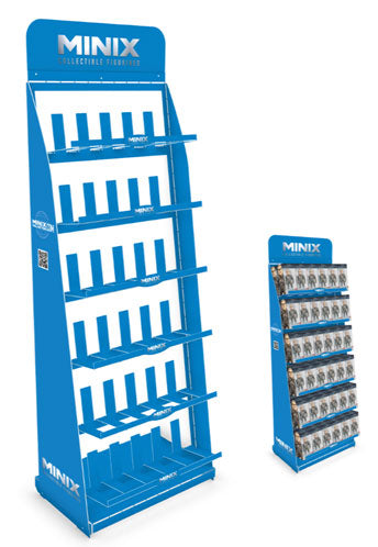 Expositor de suelo Minix 60 uds.