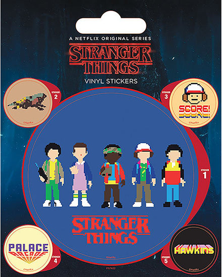 Pegatinas de Stranger Things Arcade