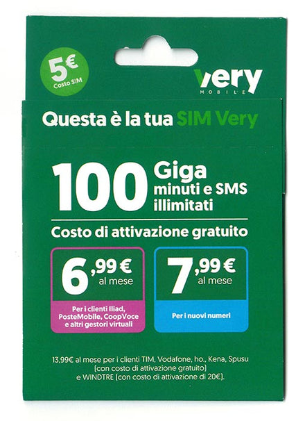 Very Mobile 5 euros