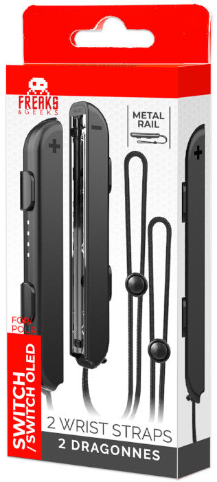 Correas Joy-Con V2 de Freaks para Switch - Negras