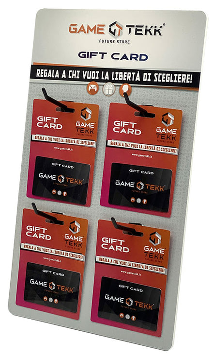 Gametekk Gift Card Counter Display