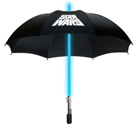 Paraguas manual de Star Wars con luces de Luke Skywalker