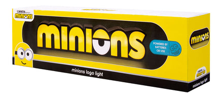Lámpara con el logotipo de los Minions