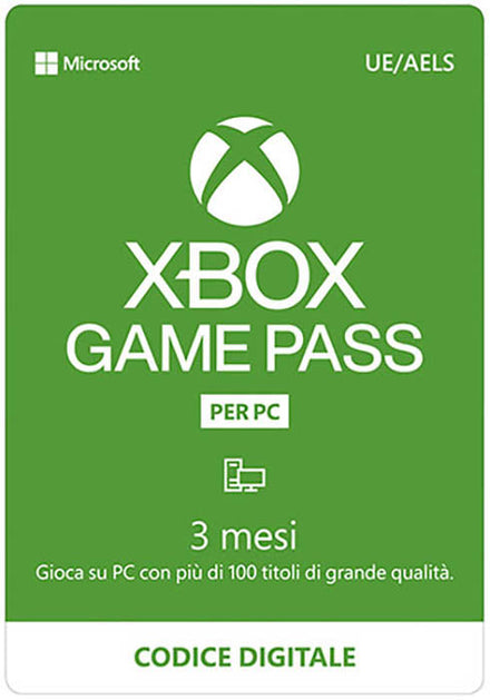Xbox Game Pass 3 Meses PC Pin