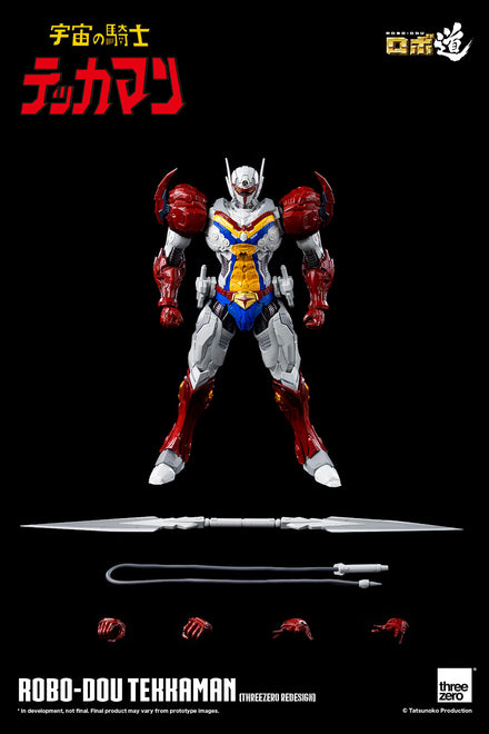 Robo-dou Tekkaman Redesign Af Action Figura Threezero