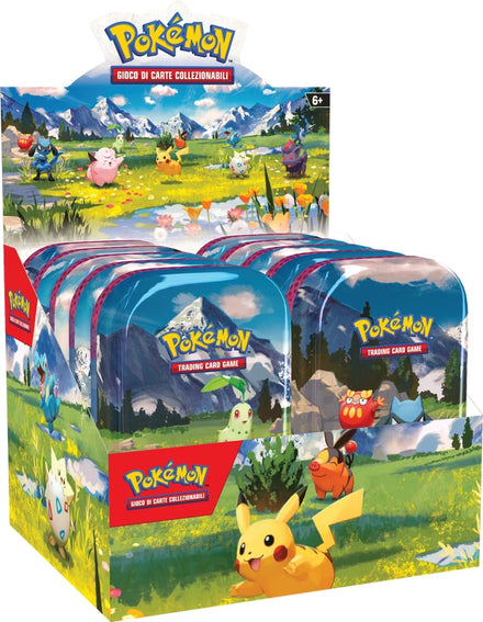 Pokémon Box Display 10x Mini Tin da Collezione Ascesa Eroica ITA