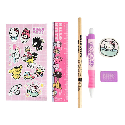 Sanrio Stationery Set 6 - Pack Hello Kitty Blue Sky Studios