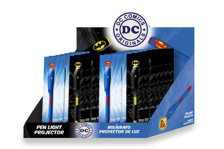 Sd Toys Expositor Bolígrafo Dc Universe Con Luz (36) Bolígrafo