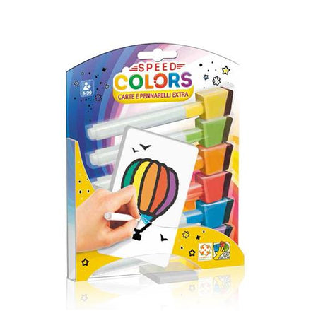 Speed Colors - Carte e Pennarelli Extra Giochi Da Tavolo