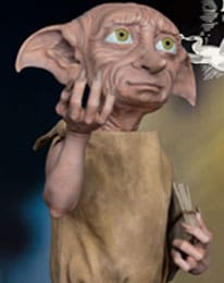 Estatua Harry Potter Master Craft Dobby 39 cm