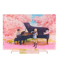 Soporte acrílico con purpurina de Your Lie in April 9 cm