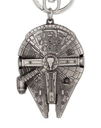 Star Wars Metal Keychain Millennium Falcon