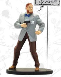 Blake and Mortimer: Comics Speech Collection - Mortimer Statue