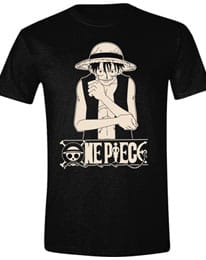 One Piece T-Shirt Luffy Pose Logo