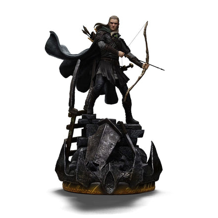 The Il Signore Degli Anelli Art Scale Statua 1/10 Legolas Unleashed 29 Cm Iron Studios