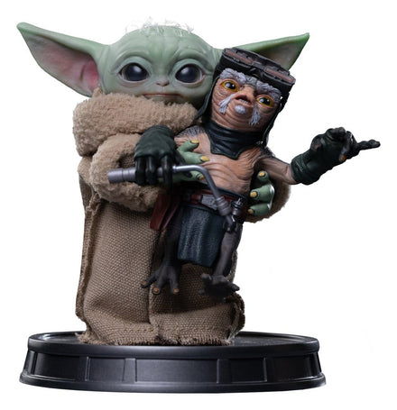 The Mandalorian & Grogu Colección Grogu Estatua Grogu No Squeezy Iron Studios