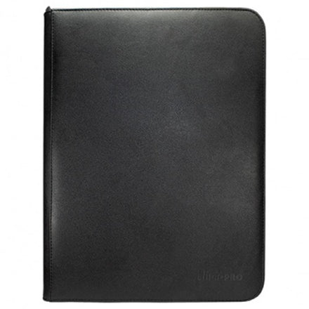 E - 15907 - Vivid 9 - Pocket Zippered Pro - Binder: Black