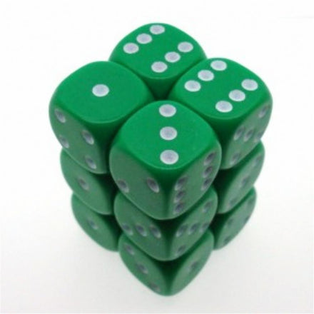 25605 Dados verdes opacos
