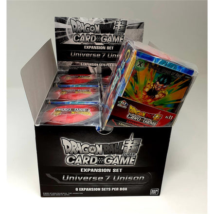 Display (6 Units) Dragon Ball Super Expansion Set BE11 Universe 7 Unison EN