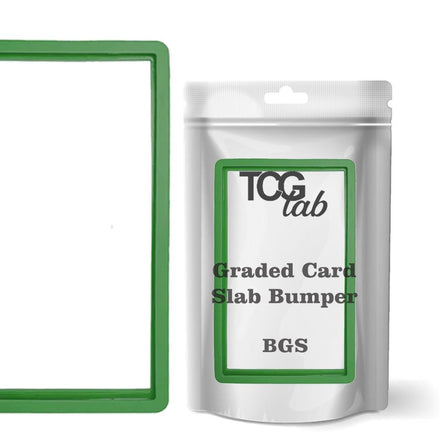 TCGLab Protector de silicona para cartas graduadas (BGS) - Verde