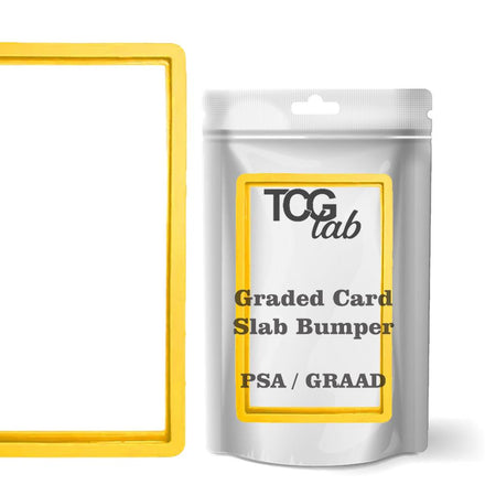 TcgLab Bumper para cartas graduadas de silicona (PSA/GRAAD) - Amarillo