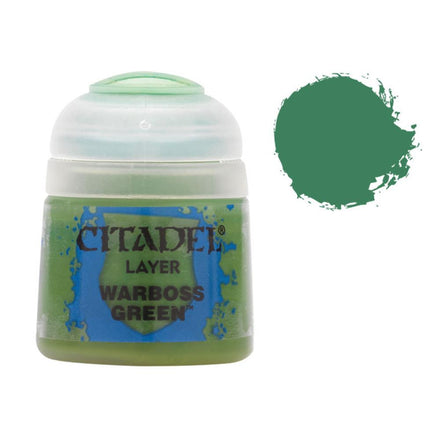 22 - 25 Citadel Layer: Warboss Green