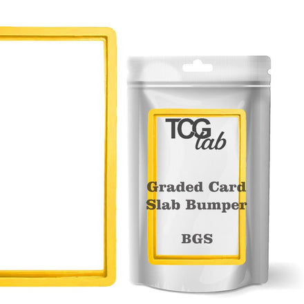 TcgLab Bumper para cartas graduadas (BGS) de silicona - Amarillo