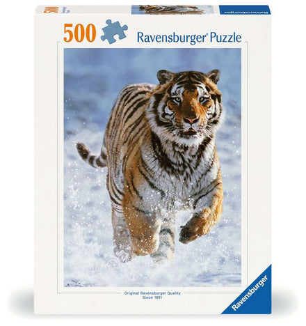 Ravensburger (14475) - "Tigre en invierno" - 500 piezas