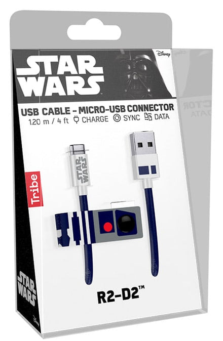CABLE MICRO USB TRIBE 1,2M R2-D2 CABLES - MÓVIL/TABLET